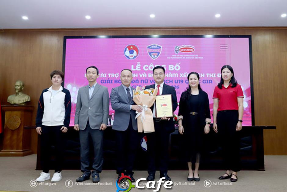 Bốc thăm xếp lịch thi đấu giải U19 nữ Quốc gia - Cúp ACECOOK 2026&nbsp;