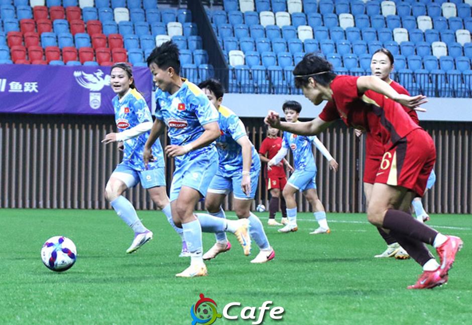 Kết quả ĐT nữ Trung Quốc 2-0 ĐT nữ Việt Nam: Cọ xát trước giải châu Á