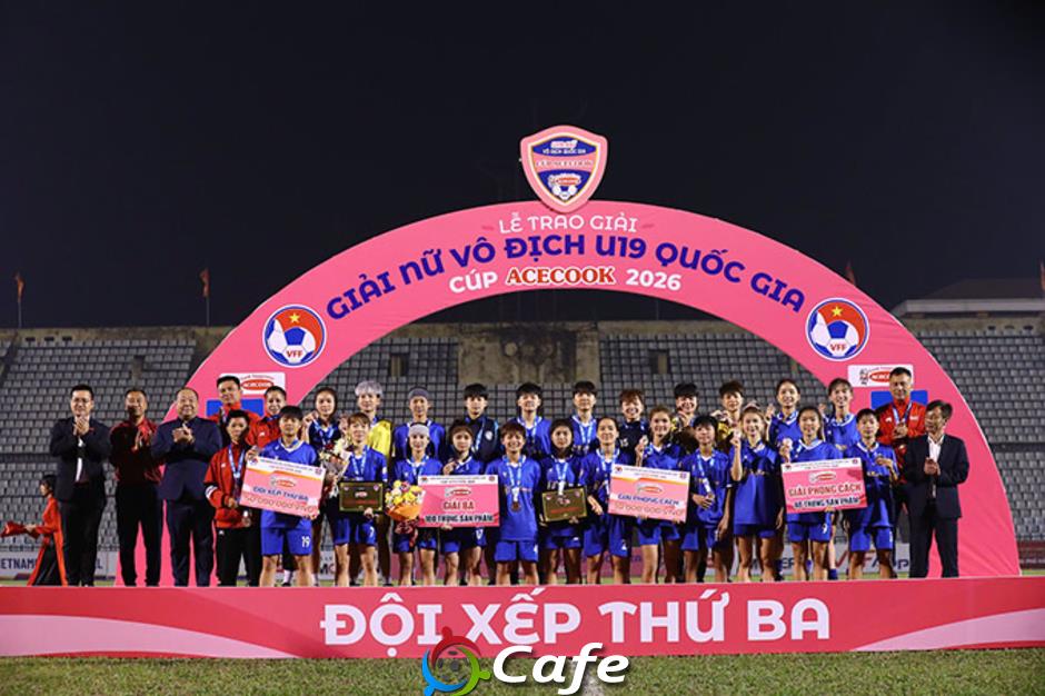 Phong Phú Hà Nam vô địch, TP.HCM á quân giải U19 nữ quốc gia 2026