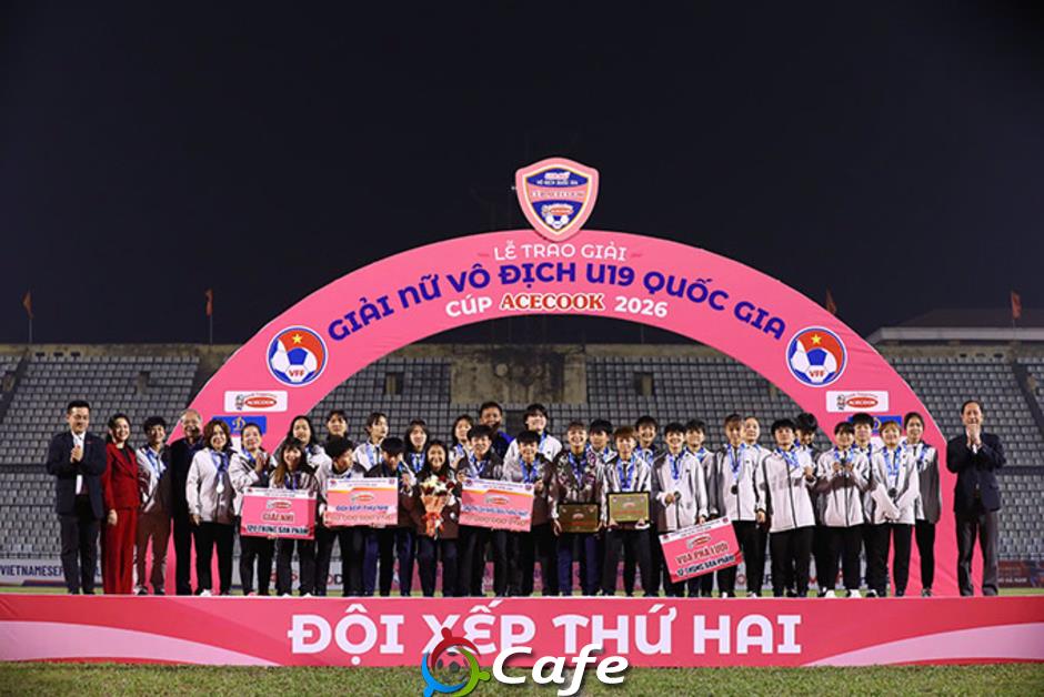 Phong Phú Hà Nam vô địch, TP.HCM á quân giải U19 nữ quốc gia 2026