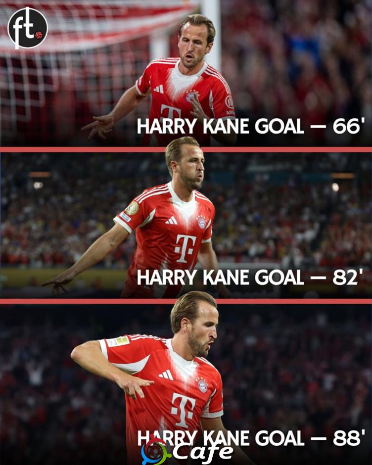 Kane vào sân từ ghế dự bị ghi hat-trick sau 22 phút, Bayern hủy diệt Stuttgart Kane vào sân từ ghế dự bị ghi hat-trick sau 22 phút, Bayern hủy diệt Stuttgart