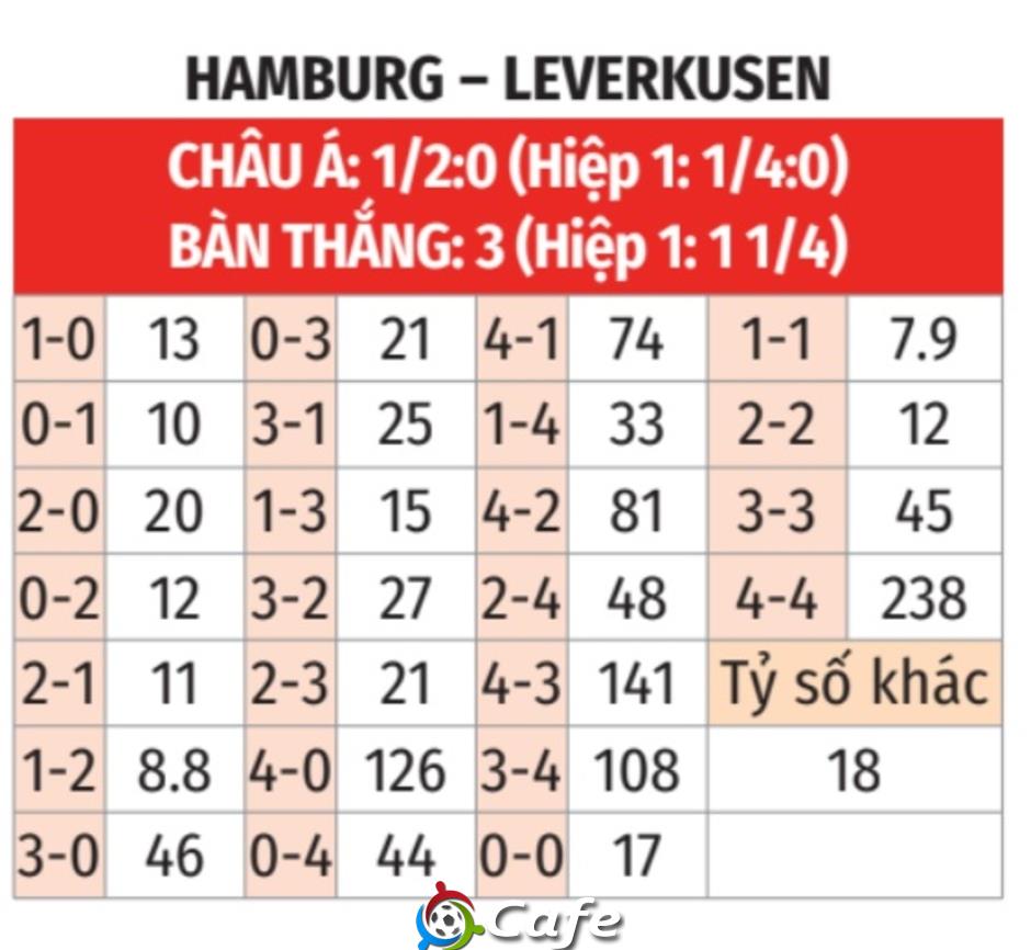Nhận định bóng đá Hamburg vs Leverkusen, 02h30 ngày 14/1: Bất phân thắng bại! Nhận định bóng đá Hamburg vs Leverkusen, 02h30 ngày 14/1: Bất phân thắng bại!