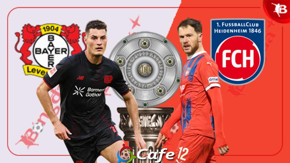 Nhận định bóng đá Leverkusen vs Heidenheimer, 21h30 ngày 8/11: Lấy quà từ 'ngân hàng điểm' Nhận định bóng đá Leverkusen vs Heidenheimer, 21h30 ngày 8/11: Lấy quà từ 'ngân hàng điểm'