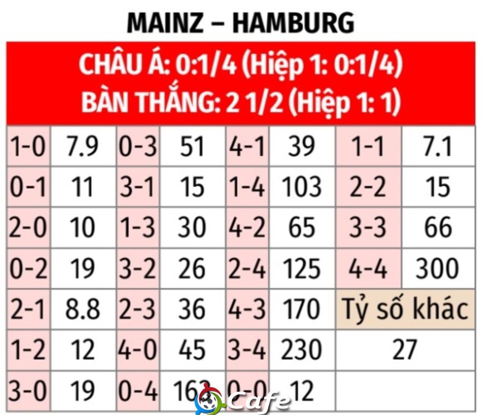 Nhận định bóng đá Mainz vs Hamburg, 02h30 ngày 22/2: Điểm tựa sân nhà