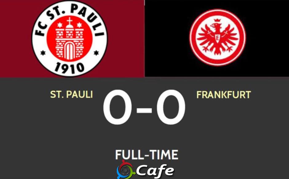 St. Pauli hòa Frankfurt 0-0, tiếp tục tích lũy điểm trong cuộc đua trụ hạng