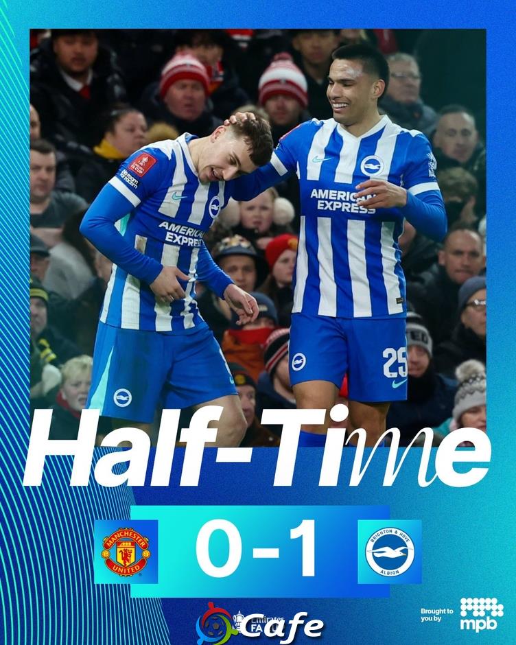 Tường thuật MU 1-2 Brighton