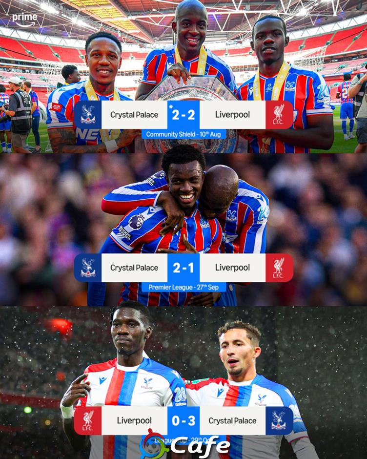 Liverpool lập hàng loạt kỷ lục tệ hại sau thảm bại trước Crystal Palace Liverpool lập hàng loạt kỷ lục tệ hại sau thảm bại trước Crystal Palace