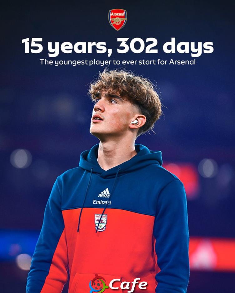 Max Dowman trở thành cầu thủ đá chính trẻ nhất lịch sử Arsenal