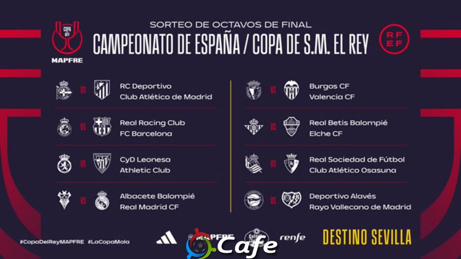 Barca và Real nhận 'quà' sau lễ bốc thăm vòng 1/8 Cúp Nhà vua Barca và Real nhận 'quà' sau lễ bốc thăm vòng 1/8 Cúp Nhà vua