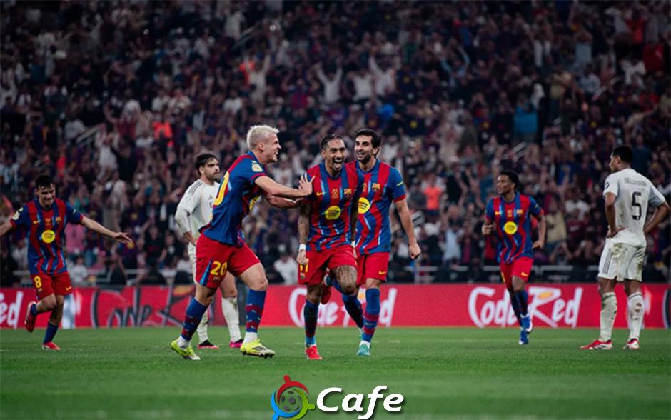 Kết quả Barca 3-2 Real Madrid: Blaugrana đăng quang kịch tính