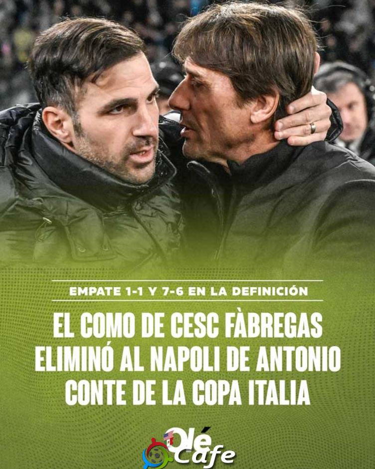 Como của Fabregas hạ gục Napoli trên chấm luân lưu, vào bán kết Coppa Italia sau 40 năm