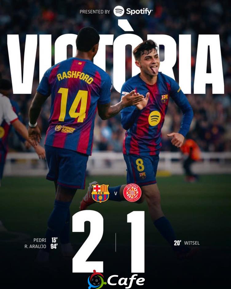 Kết quả&nbsp;Barca 2-1 Girona: Người hùng Araujo