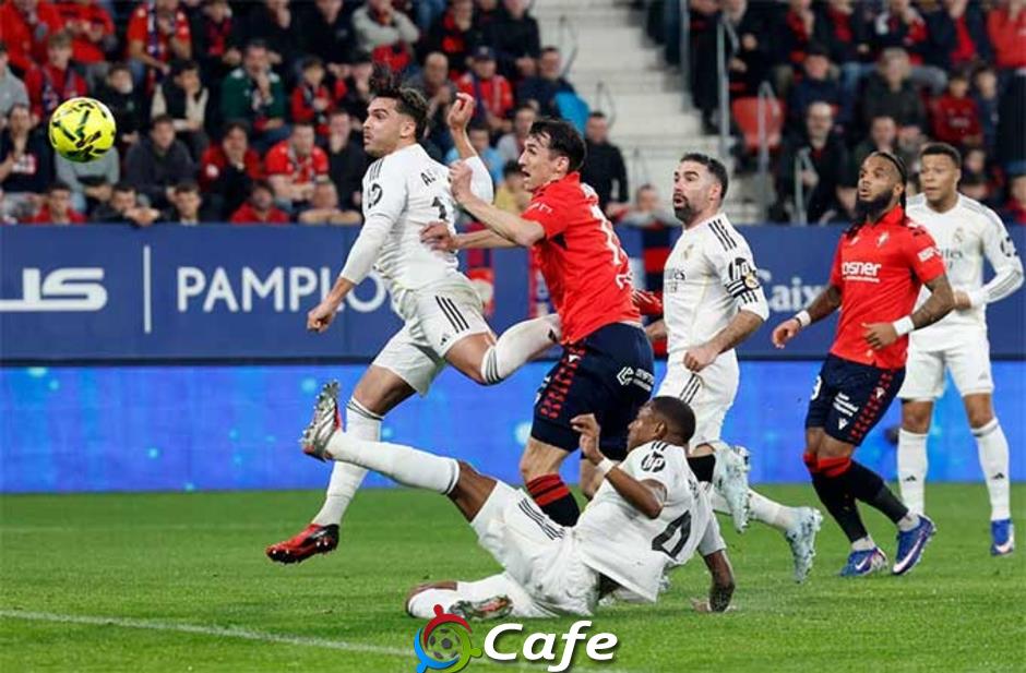 Kết quả Osasuna 2-1 Real: 'Kền kền' gẫy cánh