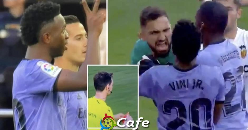 Valencia đòi bồi thường vì vụ Vinicius Valencia đòi bồi thường vì vụ Vinicius