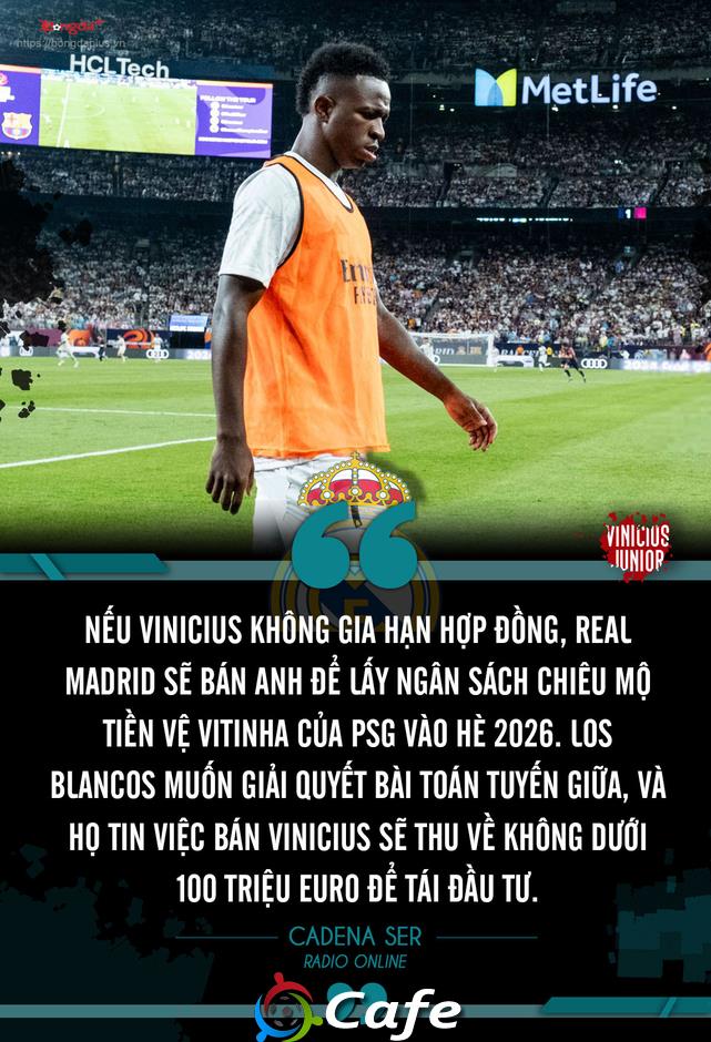 Vinicius Junior: Từ vị thế đua Quả Bóng Vàng đến 'mất dạng' tại Real Madrid Vinicius Junior: Từ vị thế đua Quả Bóng Vàng đến 'mất dạng' tại Real Madrid