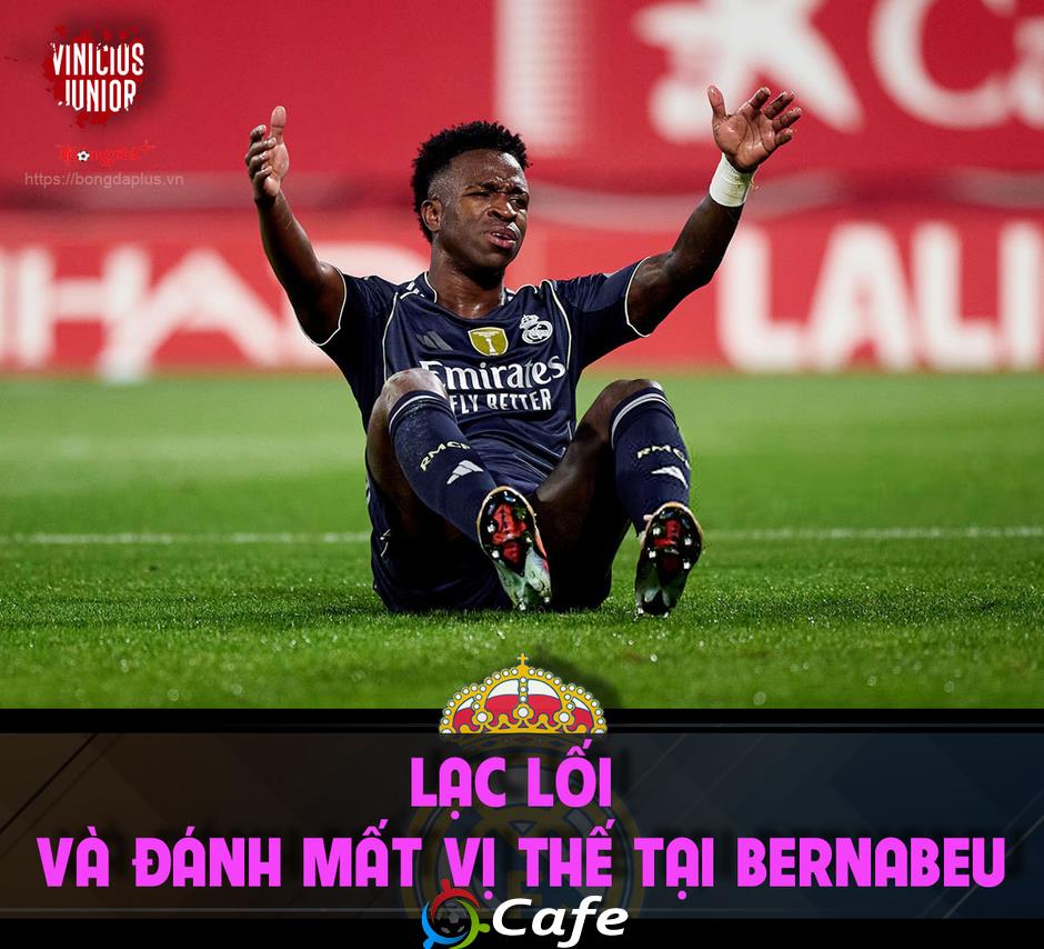 Vinicius Junior: Từ vị thế đua Quả Bóng Vàng đến 'mất dạng' tại Real Madrid Vinicius Junior: Từ vị thế đua Quả Bóng Vàng đến 'mất dạng' tại Real Madrid