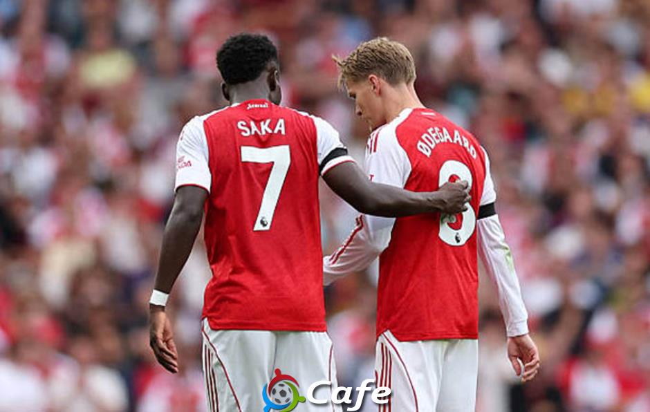Arsenal mất Saka và Odegaard ở trận đấu khó nhằn