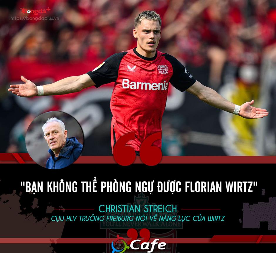 Florian Wirtz có thể thay Salah trở thành trung tâm trong kỷ nguyên mới của Liverpool?