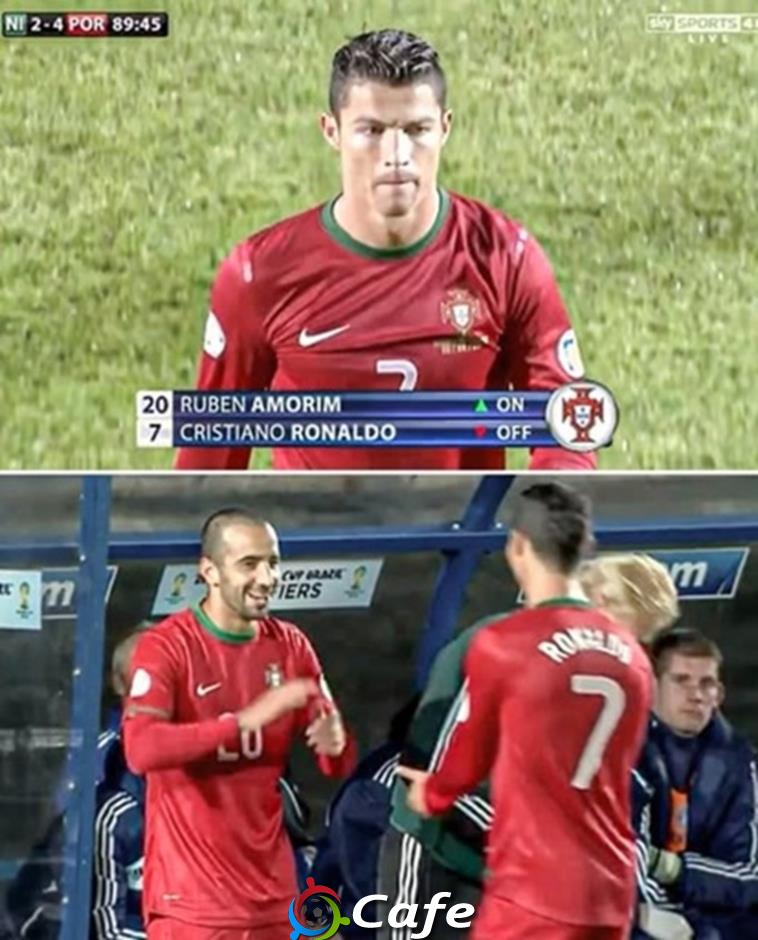 Giữa Amorim và Ronaldo đã có chuyện gì?
