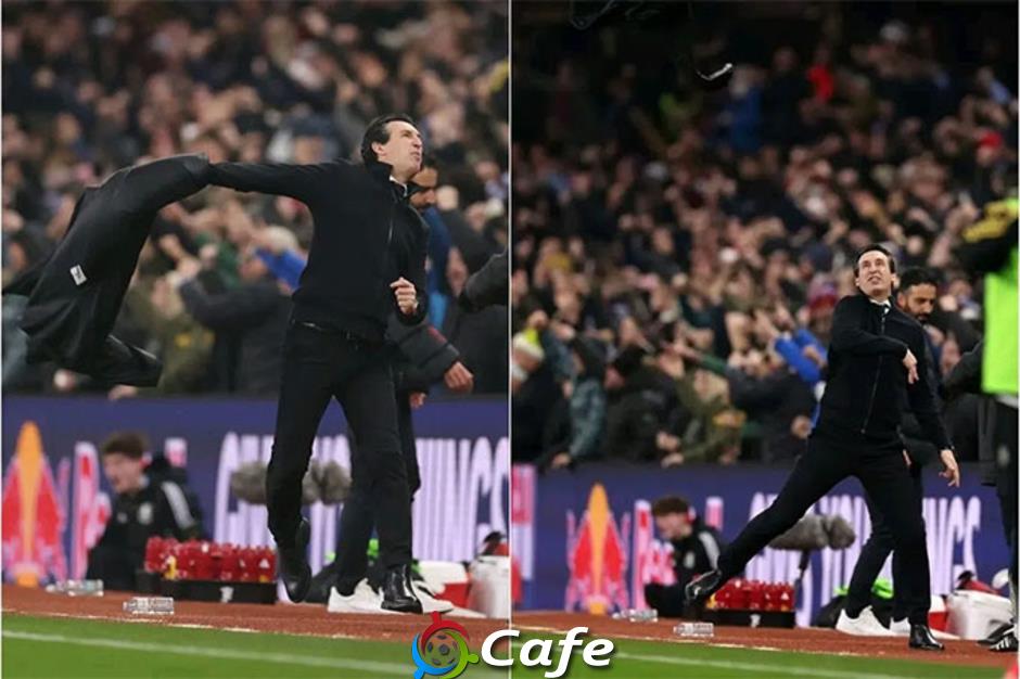 HLV Unai Emery giải thích lý do ném áo ở trận Aston Villa vs MU