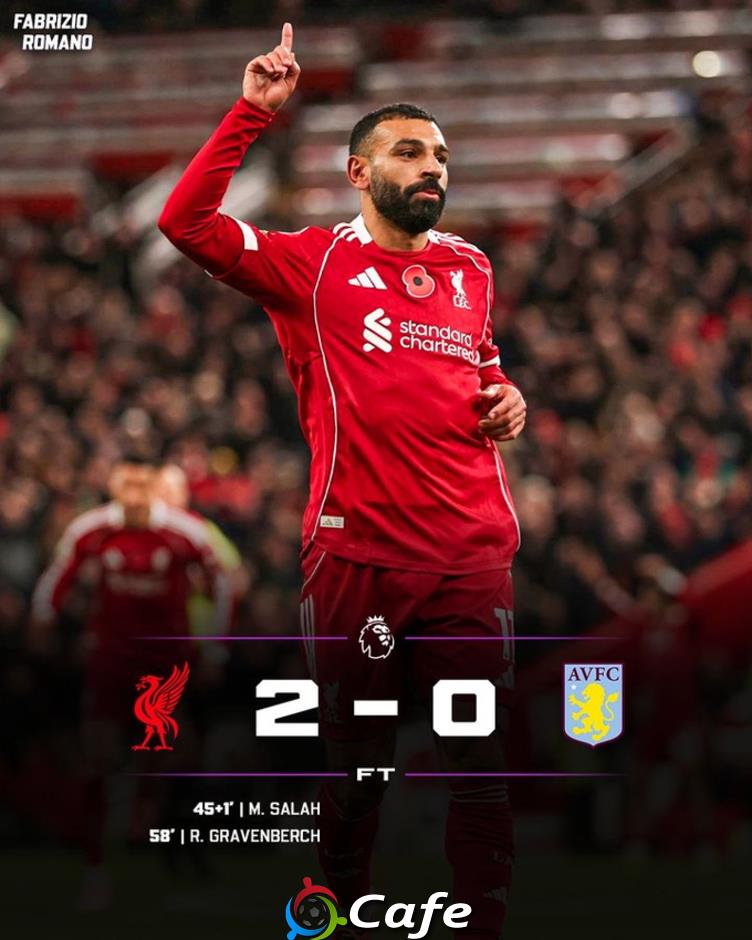Kết quả Liverpool 2-0 Aston Villa: The Reds trở lại top 3