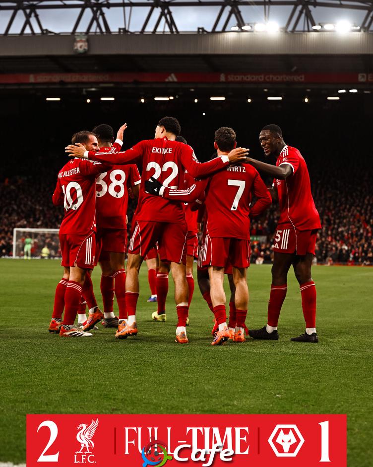Kết quả Liverpool 2-1 Wolves: Liverpool thắng khổ sở