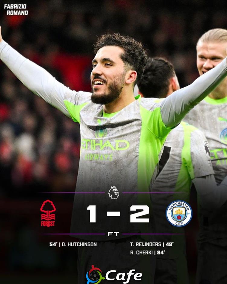 Kết quả Nottingham 1-2 Man City: Chiến thắng nhọc nhằn