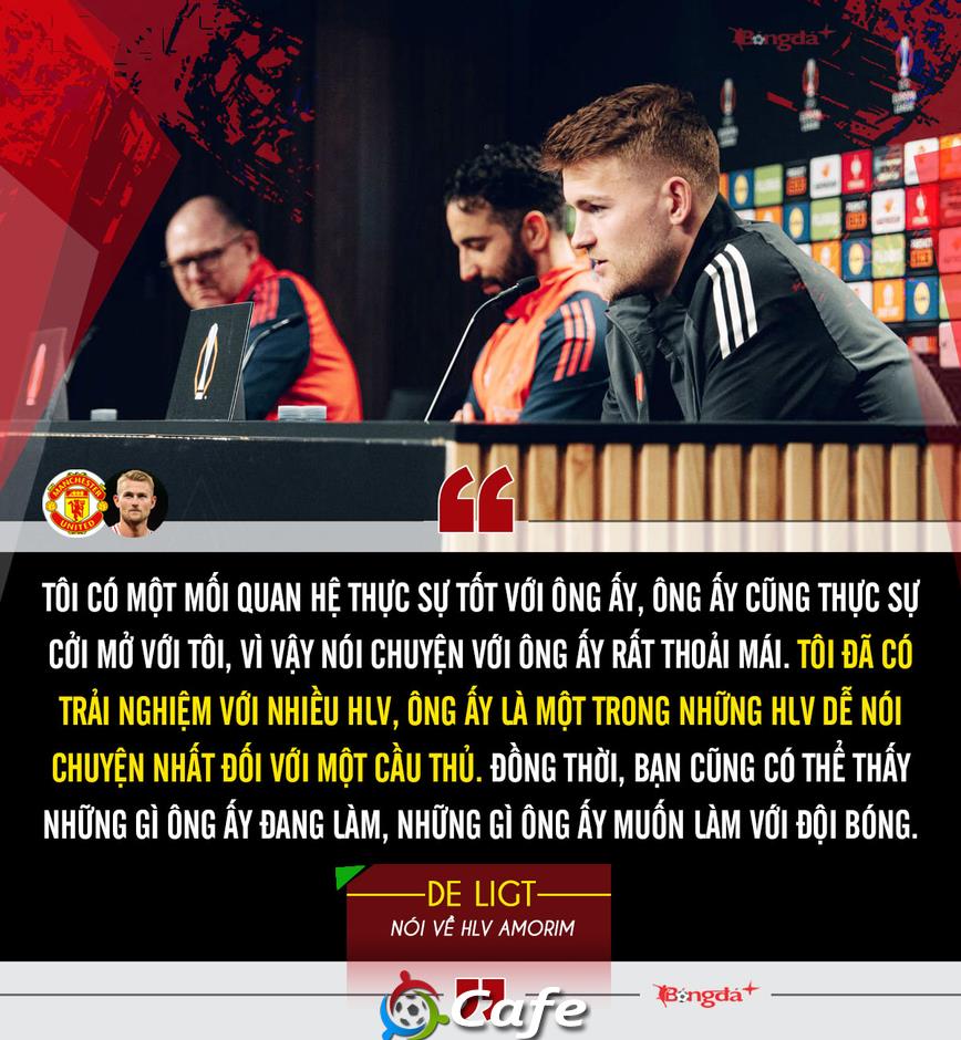 Matthijs de Ligt đã bị Amorim 'tẩy não' như thế nào?