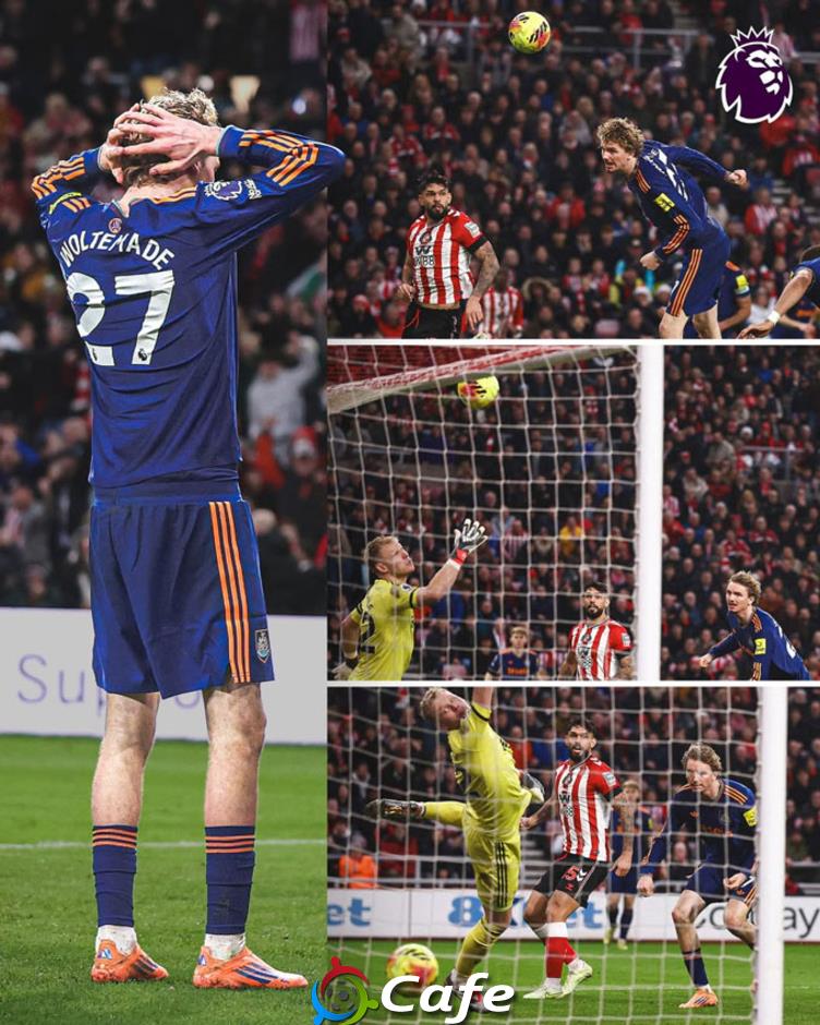 Nick Woltemade có pha phản lưới khó tin ở trận Sunderland vs Newcastle