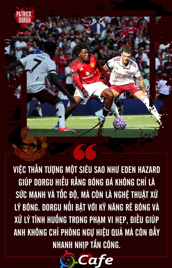 Patrick Dorgu: Đi bóng như Hazard nhưng chiến đấu với tinh thần 'lính cứu hỏa'