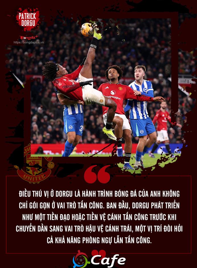 Patrick Dorgu: Đi bóng như Hazard nhưng chiến đấu với tinh thần 'lính cứu hỏa'