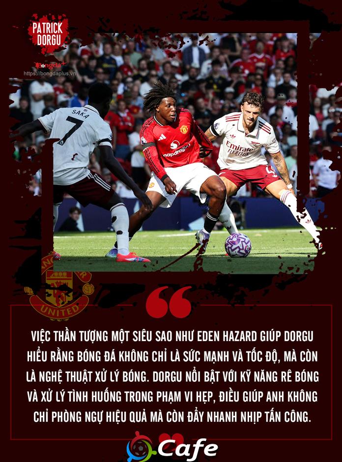 Patrick Dorgu: Đi bóng như Hazard nhưng chiến đấu với tinh thần 'lính cứu hỏa'