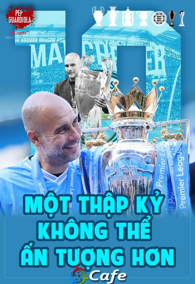 Pep Guardiola & một thập kỷ thay đổi diện mạo cả nền bóng đá Anh Pep Guardiola & một thập kỷ thay đổi diện mạo cả nền bóng đá Anh