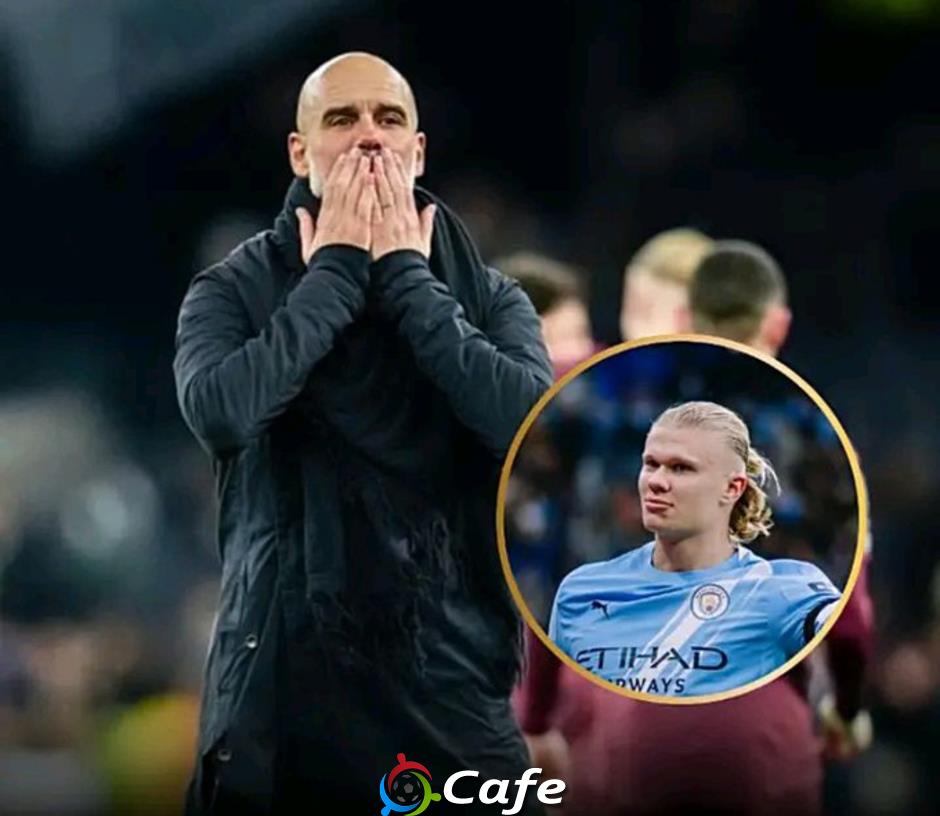 Pep Guardiola thất vọng vì Erling Haaland ghi... ít bàn quá