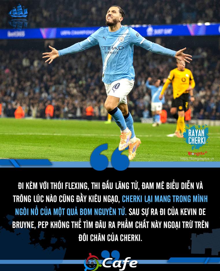 Rayan Cherki: Đứa 'con hoang' mà Pep Guardiola không thể ruồng bỏ!