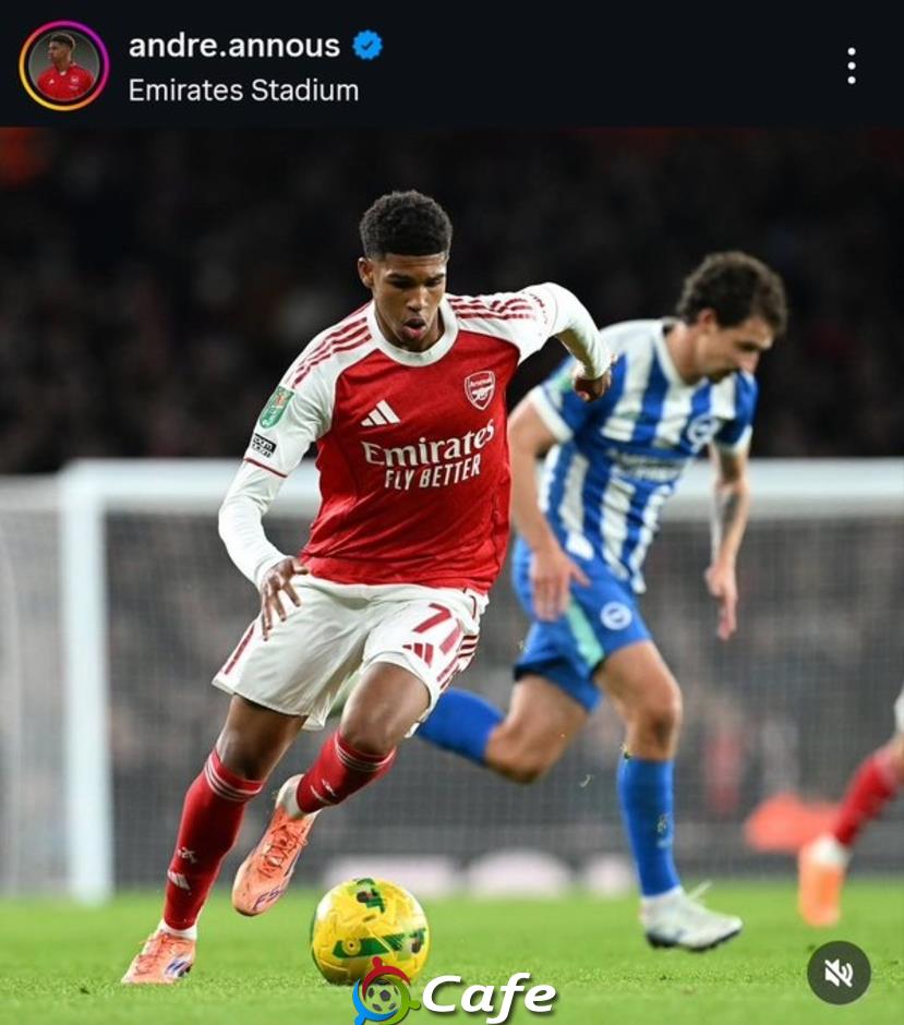 Thần đồng mới Andre Harriman-Annous của Arsenal