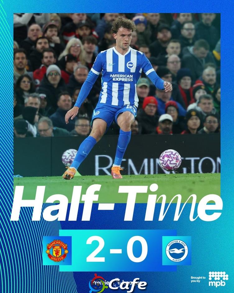 Trực tiếp MU 2-0 Brighton: Hiệp 2 bắt đầu
