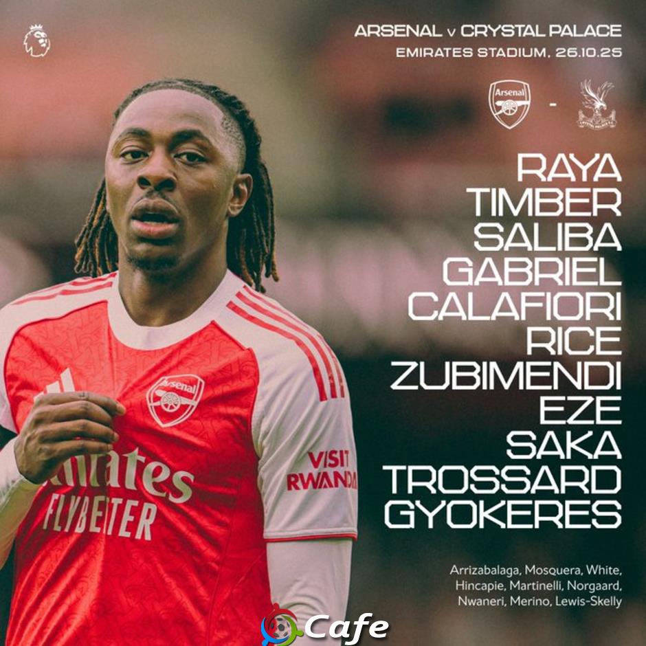 Tường thuật Arsenal 1-0 Crystal Palace