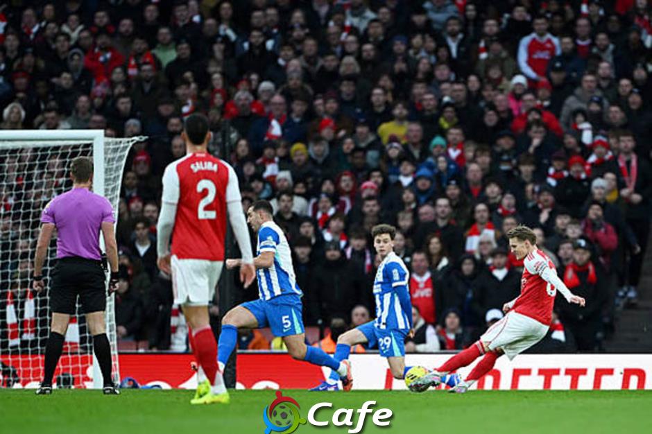 Tường thuật Arsenal 2-1 Brighton