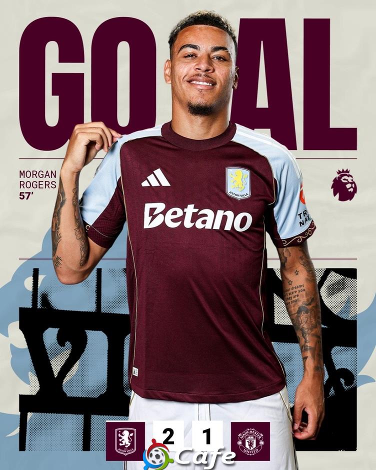 Tường thuật Aston Villa 2-1 MU