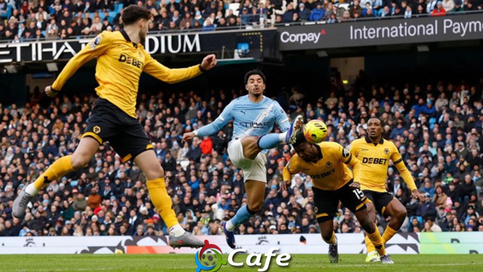 Tường thuật Man City 2-0 Wolves