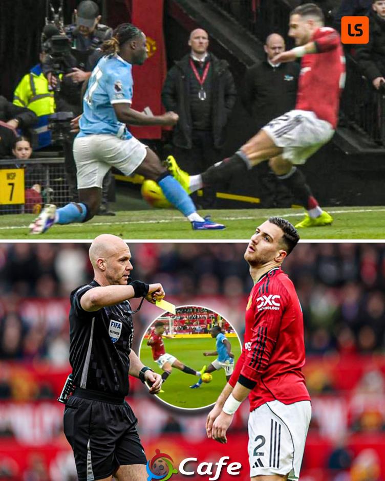 Vì sao Diogo Dalot thoát thẻ đỏ trong derby Manchester? Vì sao Diogo Dalot thoát thẻ đỏ trong derby Manchester?