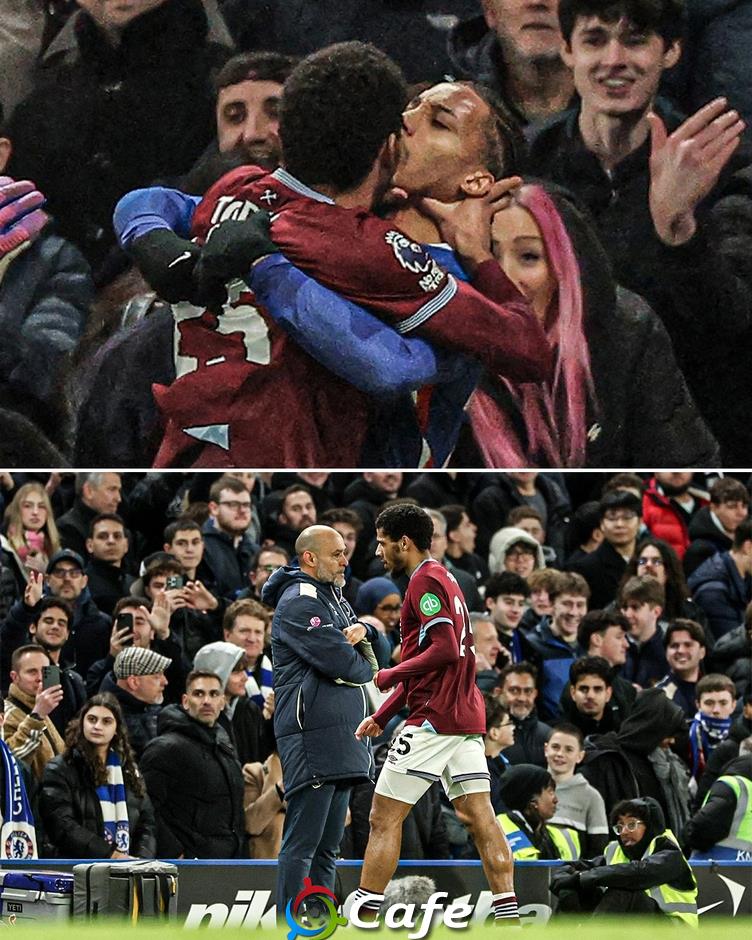 Xô xát, bóp cổ và thẻ đỏ trong đêm kịch tính ở Stamford Bridge