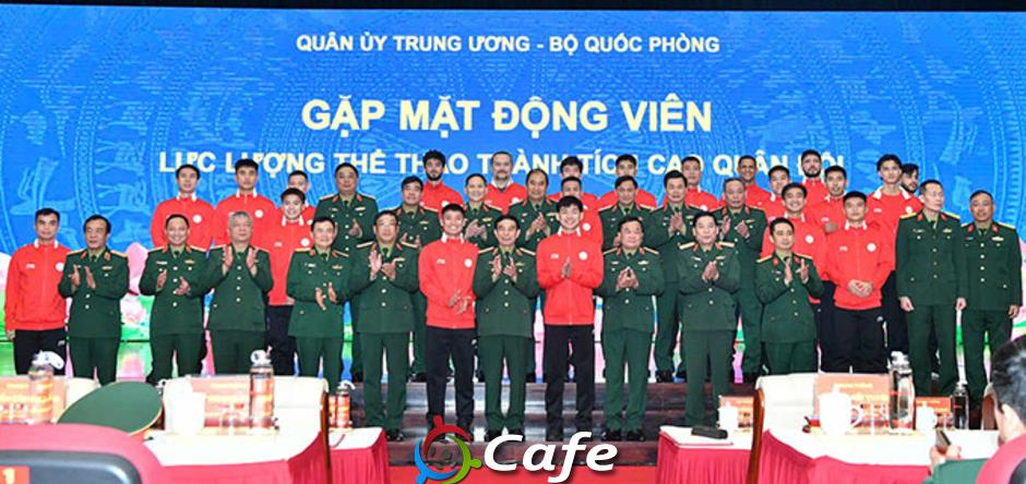 Đại tướng Phan Văn Giang gặp mặt, động viên CLB Thể Công Viettel Đại tướng Phan Văn Giang gặp mặt, động viên CLB Thể Công Viettel